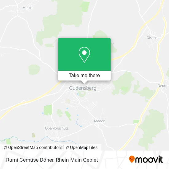 Rumi Gemüse Döner map