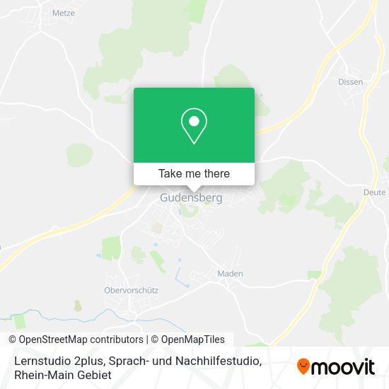Карта Lernstudio 2plus, Sprach- und Nachhilfestudio