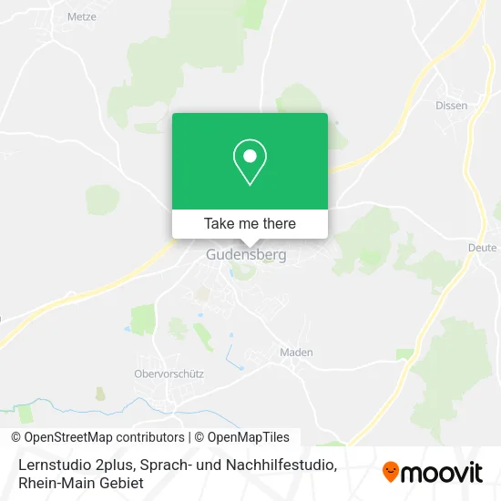 Карта Lernstudio 2plus, Sprach- und Nachhilfestudio