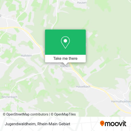 Карта Jugendwaldheim