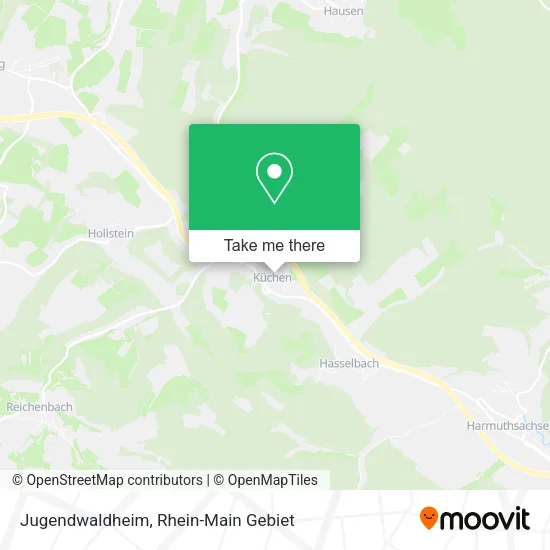 Карта Jugendwaldheim
