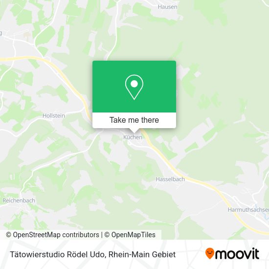 Карта Tätowierstudio Rödel Udo