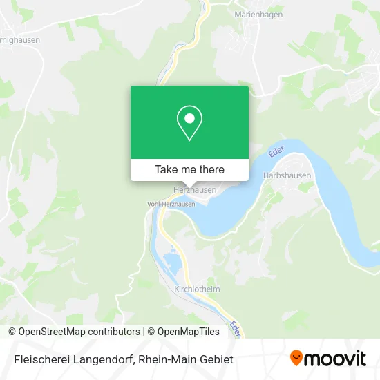 Карта Fleischerei Langendorf