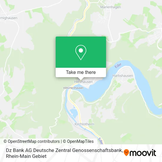 Карта Dz Bank AG Deutsche Zentral Genossenschaftsbank