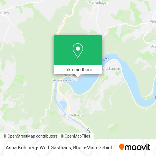 Карта Anna Kohlberg- Wolf Gasthaus
