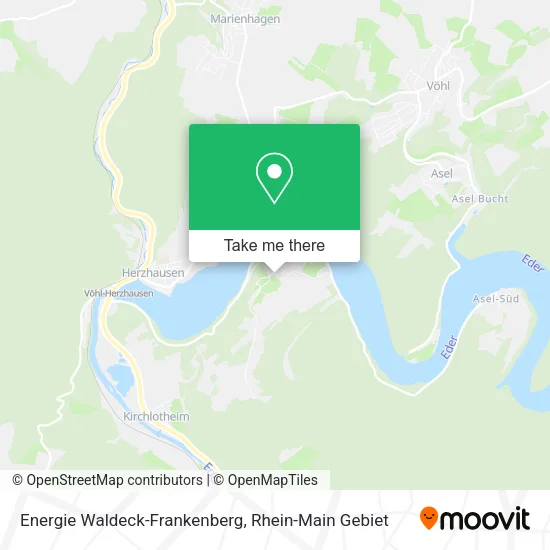 Карта Energie Waldeck-Frankenberg