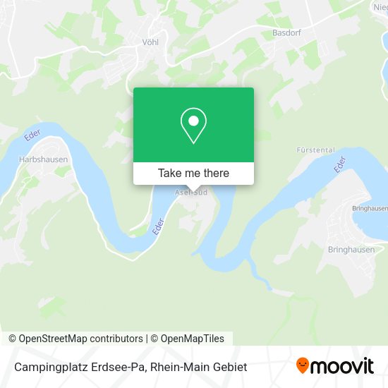 Карта Campingplatz Erdsee-Pa