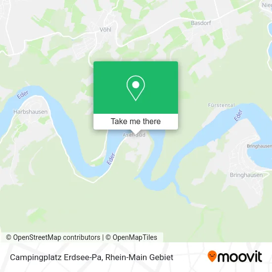 Карта Campingplatz Erdsee-Pa