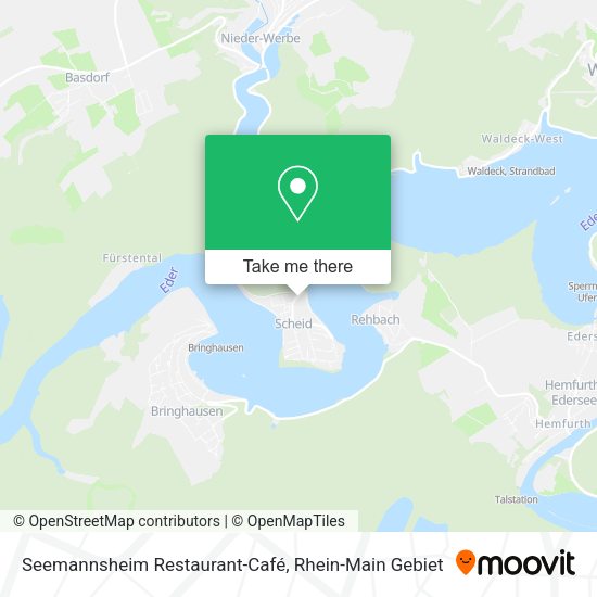 Карта Seemannsheim Restaurant-Café