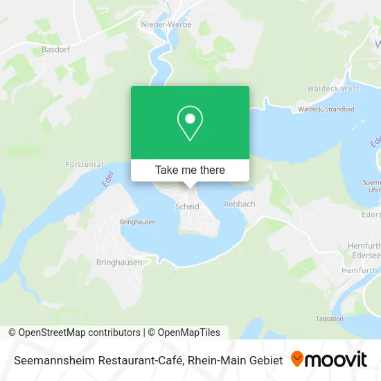 Карта Seemannsheim Restaurant-Café