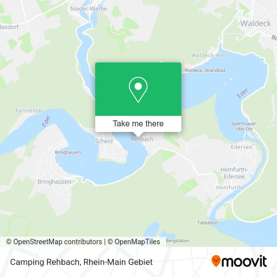 Карта Camping Rehbach