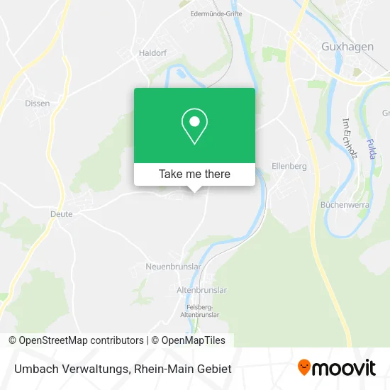Карта Umbach Verwaltungs