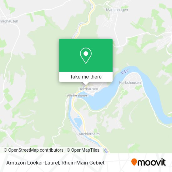 Карта Amazon Locker-Laurel