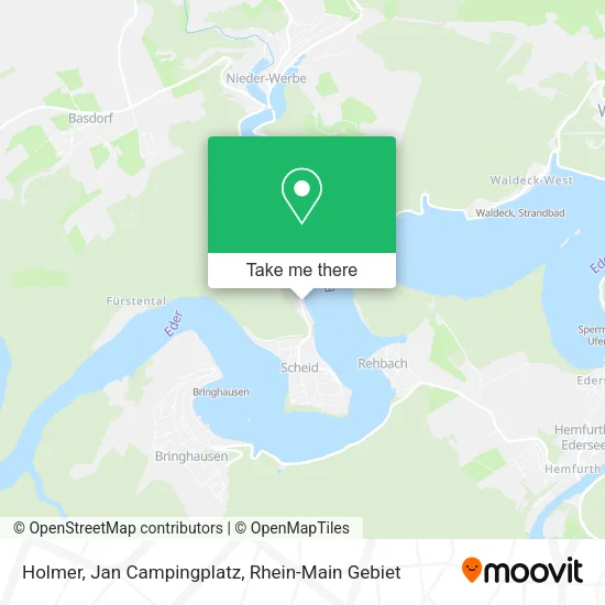 Карта Holmer, Jan Campingplatz