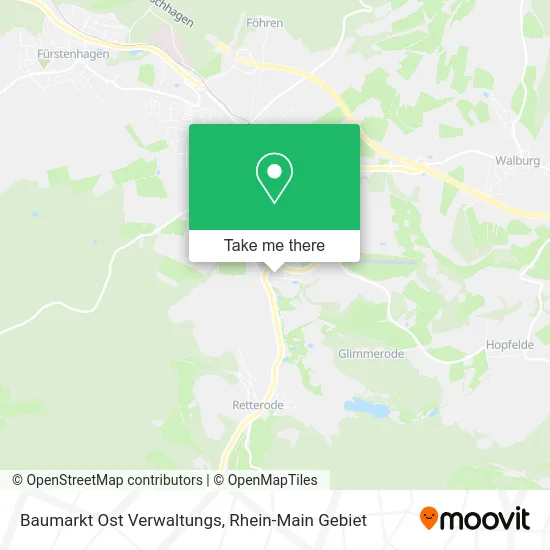 Карта Baumarkt Ost Verwaltungs