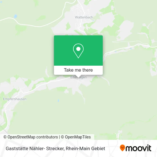 Карта Gaststätte Nähler- Strecker