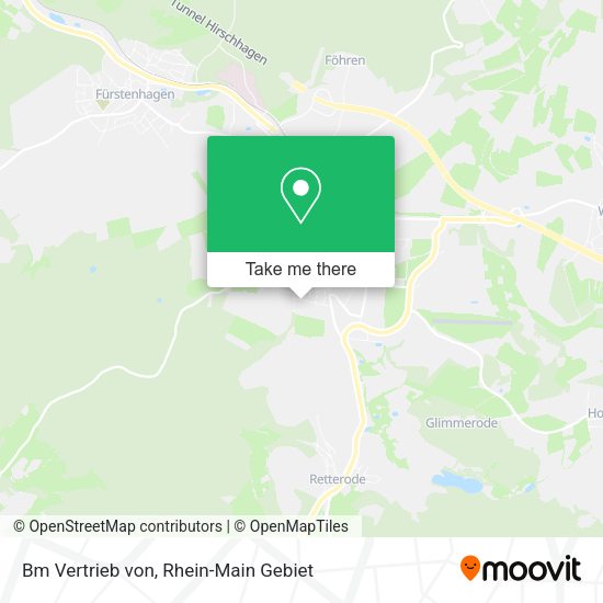 Карта Bm Vertrieb von