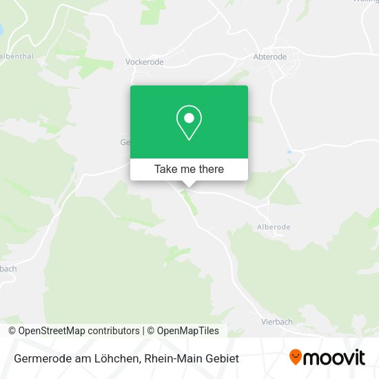 Карта Germerode am Löhchen