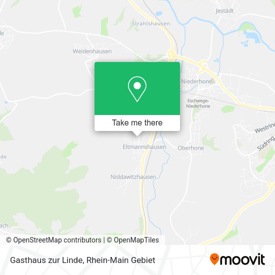 Карта Gasthaus zur Linde