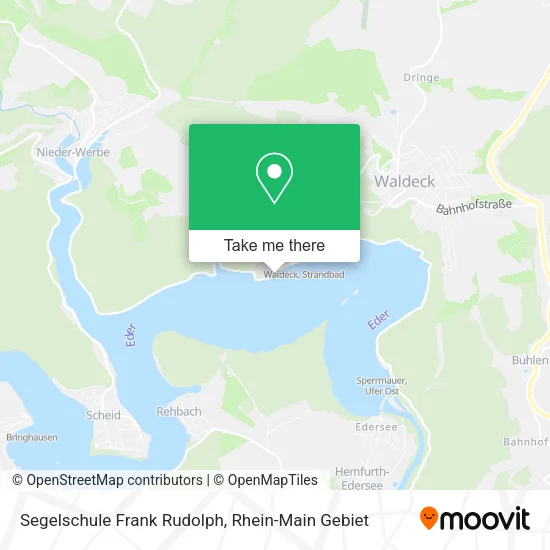 Карта Segelschule Frank Rudolph