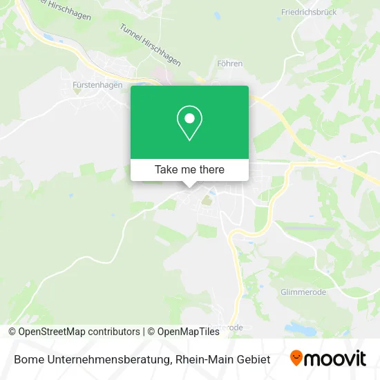 Карта Bome Unternehmensberatung