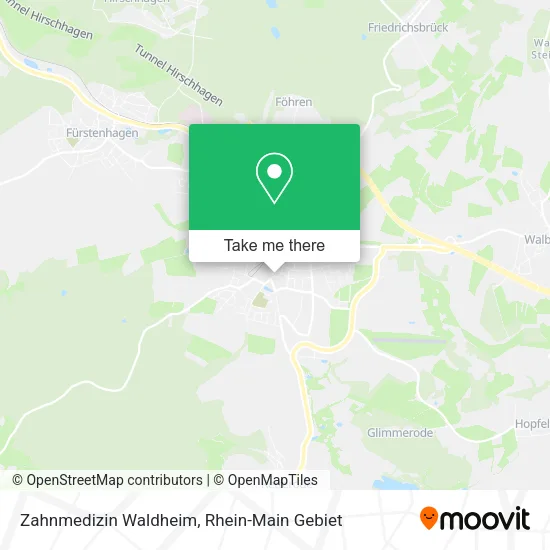 Карта Zahnmedizin Waldheim