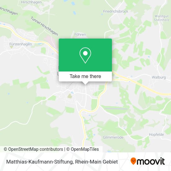 Карта Matthias-Kaufmann-Stiftung