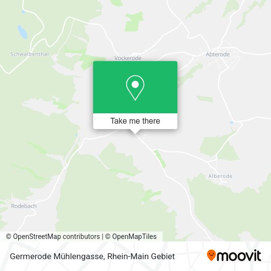 Карта Germerode Mühlengasse