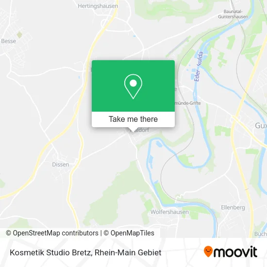 Карта Kosmetik Studio Bretz