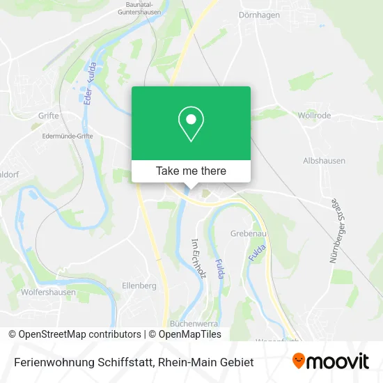 Карта Ferienwohnung Schiffstatt