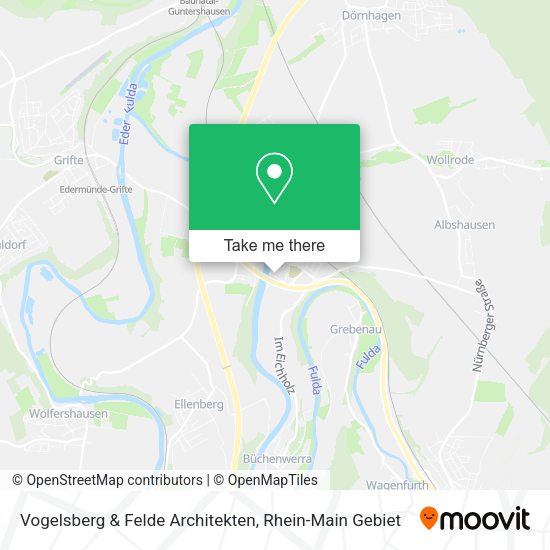 Карта Vogelsberg & Felde Architekten
