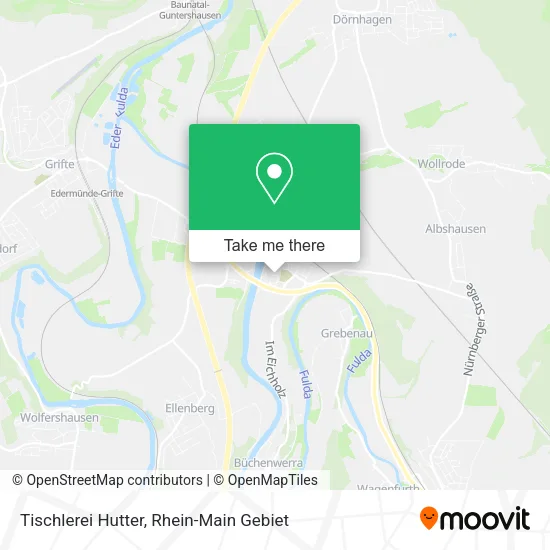 Карта Tischlerei Hutter