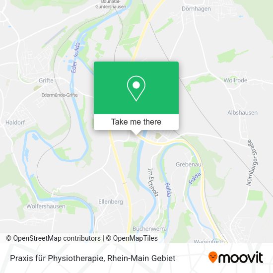 Карта Praxis für Physiotherapie