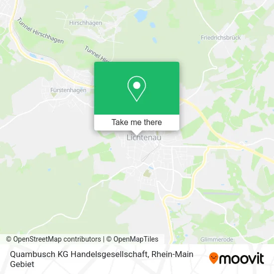 Карта Quambusch KG Handelsgesellschaft