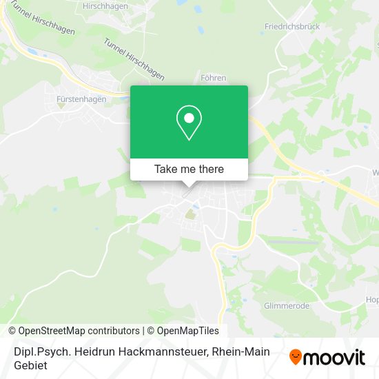 Карта Dipl.Psych. Heidrun Hackmannsteuer