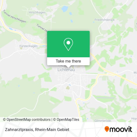 Карта Zahnarztpraxis