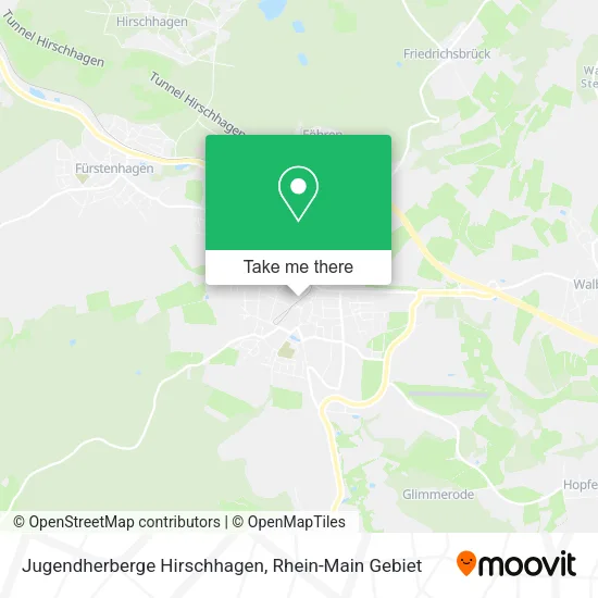 Карта Jugendherberge Hirschhagen