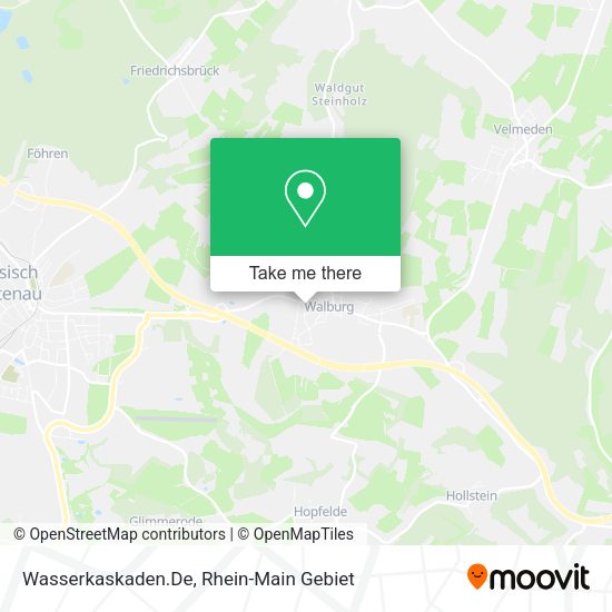 Карта Wasserkaskaden.De