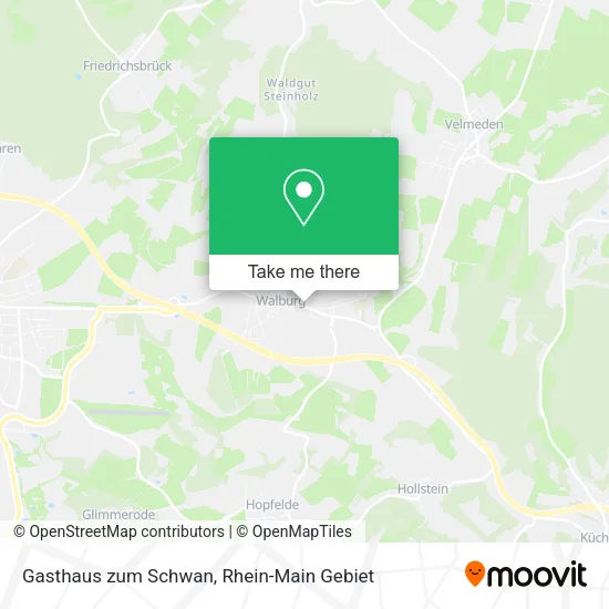 Карта Gasthaus zum Schwan