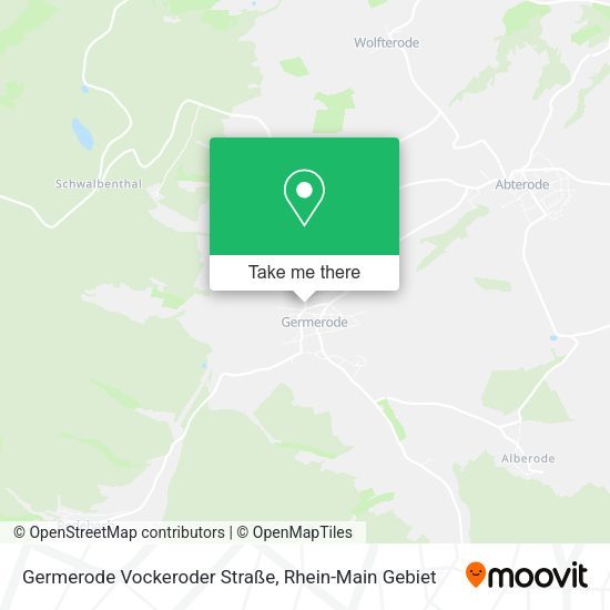 Germerode Vockeroder Straße map