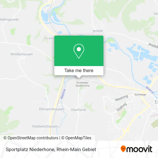 Карта Sportplatz Niederhone