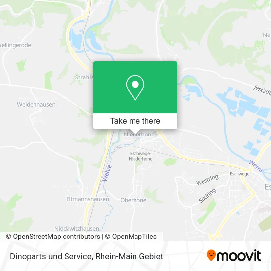 Карта Dinoparts und Service