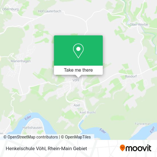 Карта Henkelschule Vöhl