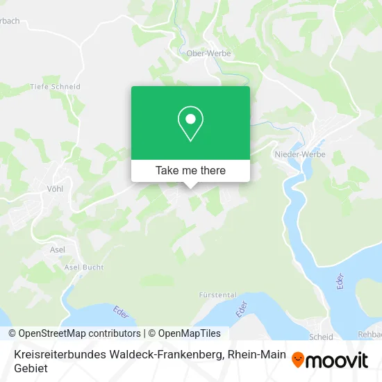 Kreisreiterbundes Waldeck-Frankenberg map