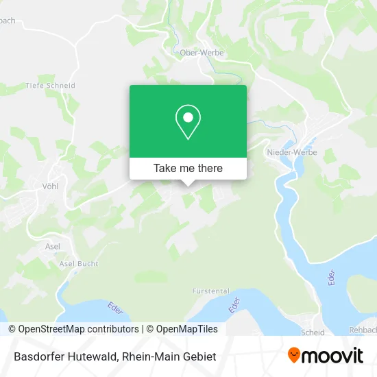 Карта Basdorfer Hutewald