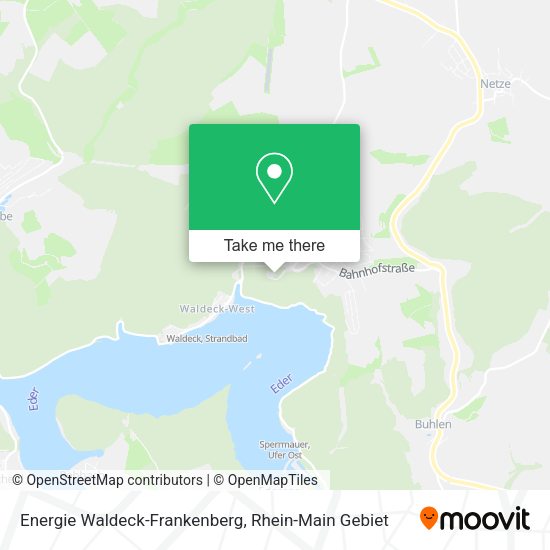 Карта Energie Waldeck-Frankenberg