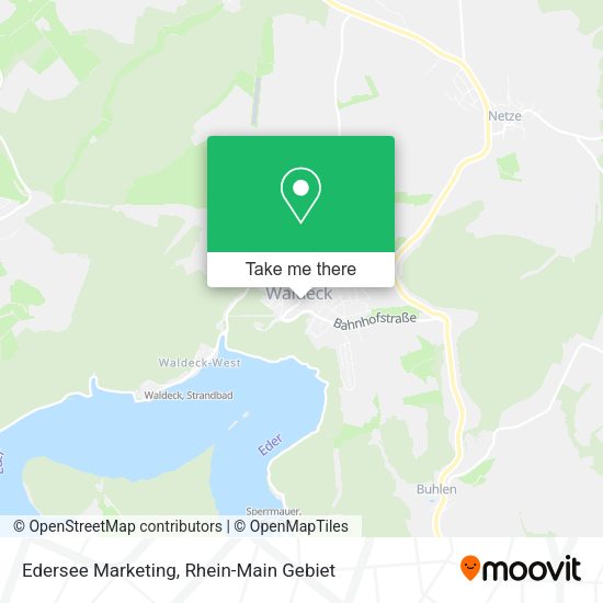 Карта Edersee Marketing