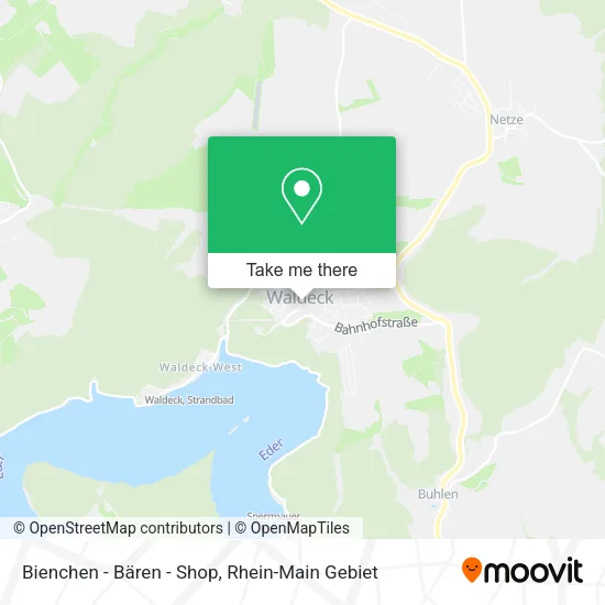 Карта Bienchen - Bären - Shop