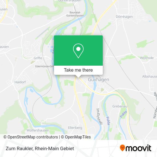 Карта Zum Raukler