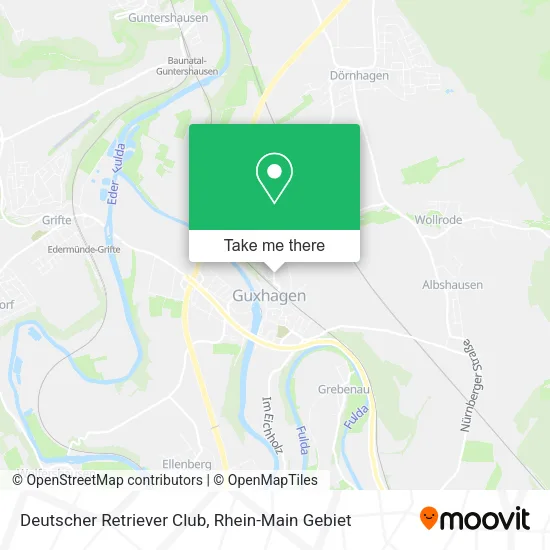 Карта Deutscher Retriever Club